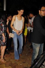 Deepika Padukone snapped with an international film maker at Olive on 13th June 2015